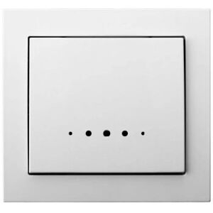 Interrupteur Électrique Ospel ŁP-1WS/00 - Bouton Unique, Blanc - Publicité Interrupteur Électrique Ospel ŁP-1WS/00 - Bouton Unique, Blanc - Publicité