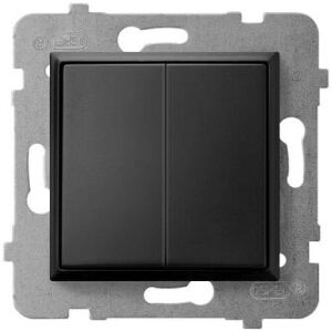 Ospel ŁP-10U/m/33 Negro - Interruptor Ospel ŁP-10U/m/33 Negro - Interruptor