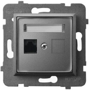Ospel GPK-1U/K/m/70 - Einzel-Computersteckdose Kategorie 5e MMC Ospel GPK-1U/K/m/70 - Einzel-Computersteckdose Kategorie 5e MMC