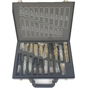 Silver Bohrereinsatz - Ensemble de mèches - 160 pcs - 1-10mm - Publicité Silver Bohrereinsatz - Ensemble de mèches - 160 pcs - 1-10mm - Publicité