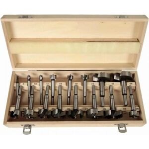 BRICOLINE S470 - Ensemble de 16 forets pour bois - 6-54 mm - Publicité BRICOLINE S470 - Ensemble de 16 forets pour bois - 6-54 mm - Publicité