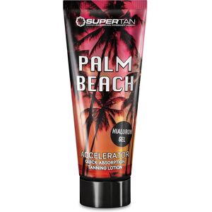 SuperTan Palm Beach Gel Accélérateur à l'Acide Hyaluronique - Lotion de Bronzage - Publicité SuperTan Palm Beach Gel Accélérateur à l'Acide Hyaluronique - Lotion de Bronzage - Publicité