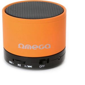 Haut-parleur Bluetooth portable Omega OG47O - 3 W, Orange, Noir Haut-parleur Bluetooth portable Omega OG47O - 3 W, Orange, Noir