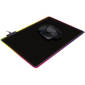 Varr OVMPLB Tapis Gaming - LED, 250x300mm - Publicité Varr OVMPLB Tapis Gaming - LED, 250x300mm - Publicité