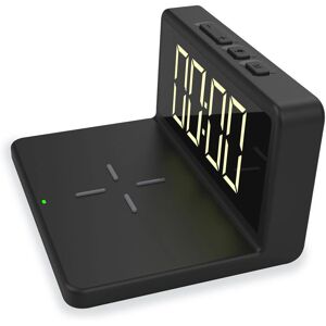 Reloj despertador Platinet PACW5 con cargador inalámbrico - Despertador Reloj despertador Platinet PACW5 con cargador inalámbrico - Despertador