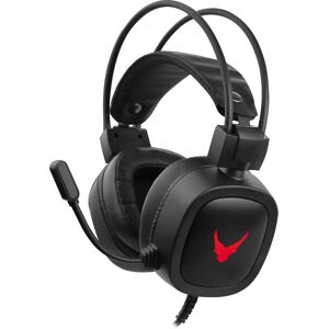 Varr VH6020B Casque de jeu filaire - Over-Ear, LED, Noir & Rouge - Publicité Varr VH6020B Casque de jeu filaire - Over-Ear, LED, Noir & Rouge - Publicité