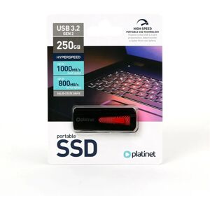 Platinet PMFSSD250 SSD portátil externo - SSD externo Platinet PMFSSD250 SSD portátil externo - SSD externo