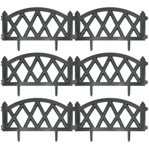 B2X Weerbestendige Tuinhek Set - 6 Stuks B2X Weerbestendige Tuinhek Set - 6 Stuks