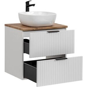 Petits-Meubles Biały wiszący mebel łazienkowy - 60 cm Petits-Meubles Biały wiszący mebel łazienkowy - 60 cm