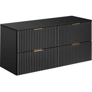 PETITS-MEUBLES Adriel Czarny mebel łazienkowy - Mebel łazienkowy PETITS-MEUBLES Adriel Czarny mebel łazienkowy - Mebel łazienkowy