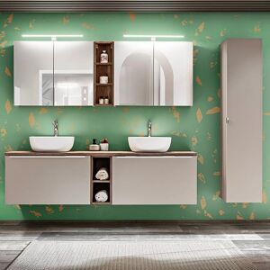 PETITS-MEUBLES - Eros - Taupe - 180cm - mueble de baño PETITS-MEUBLES - Eros - Taupe - 180cm - mueble de baño