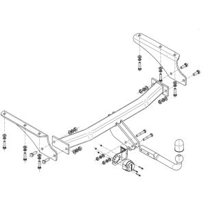 Dispositif d'attelage STEINHOF J-061 - Tête d'attelage pivotante pour Jeep Cherokee III - Publicité Dispositif d'attelage STEINHOF J-061 - Tête d'attelage pivotante pour Jeep Cherokee III - Publicité