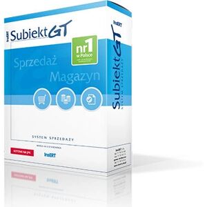 InsERT Subiekt GT - Oprogramowanie do Zarządzania Sprzedażą InsERT Subiekt GT - Oprogramowanie do Zarządzania Sprzedażą