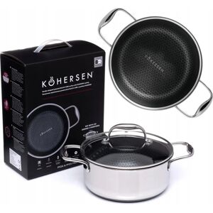 Kohersen Black Cube 20 cm Garnek z pokrywką Kohersen Black Cube 20 cm Garnek z pokrywką
