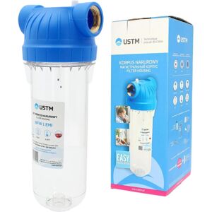Zestaw obudów filtra wody UST-M 5/10 - Woda zimna - 1/2-1" BSP Zestaw obudów filtra wody UST-M 5/10 - Woda zimna - 1/2-1" BSP