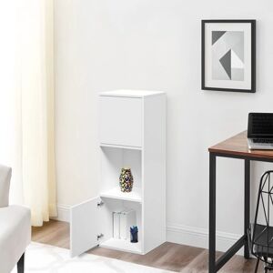 Ahd Amazing Home Design - Estantería Ika 6 - Blanca Moderna para Oficina Ahd Amazing Home Design - Estantería Ika 6 - Blanca Moderna para Oficina