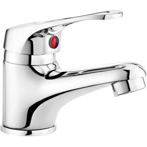 Deante LOBO BYU 021M - Miscelatore lavabo a colonna, Troppo automatico, Finitura cromata Deante LOBO BYU 021M - Miscelatore lavabo a colonna, Troppo automatico, Finitura cromata