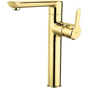Mezclador de lavabo alto Deante - Dorado, Moderno Mezclador de lavabo alto Deante - Dorado, Moderno