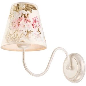 Lamkur Aleksis Wall Lamp - Fabric Shade - 1x E27 Lamkur Aleksis Wall Lamp - Fabric Shade - 1x E27