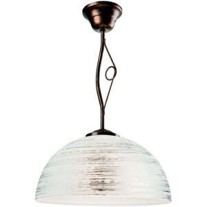 Lamkur Emilio Brown Glass Shade Ceiling Light - Ceiling Light Lamkur Emilio Brown Glass Shade Ceiling Light - Ceiling Light