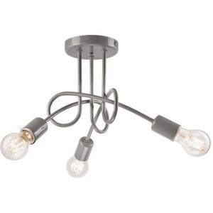 Lamkur Lighting Camilla Multi Arm Semi Flush Ceiling Light Gray - Ceiling Light Lamkur Lighting Camilla Multi Arm Semi Flush Ceiling Light Gray - Ceiling Light