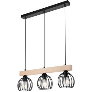 Lamkur Sienna Ceiling Light Black - 3x E27 Lamkur Sienna Ceiling Light Black - 3x E27