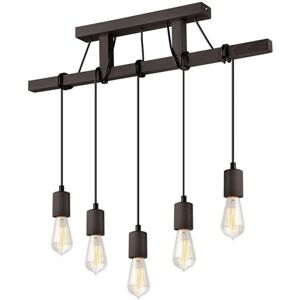 Lamkur Leon Industrial Wenge Ceiling Light - Ceiling Light Lamkur Leon Industrial Wenge Ceiling Light - Ceiling Light