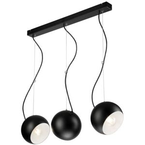 Lamkur Inez Ceiling Light - Black - 3 E27 Lamkur Inez Ceiling Light - Black - 3 E27