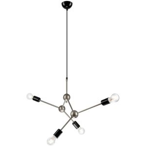Lamkur Alessia Satin Multi Arm Pendant Light - Pendant Ceiling Light Lamkur Alessia Satin Multi Arm Pendant Light - Pendant Ceiling Light