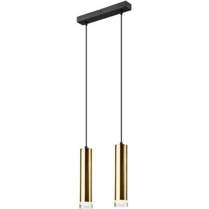 Lamkur Lamkur Diego Gold Ceiling Light - 2x E27 Lamkur Lamkur Diego Gold Ceiling Light - 2x E27