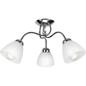 Euluna Miranda Deckenleuchte mit 3 Lampen, Chrom Euluna Miranda Deckenleuchte mit 3 Lampen, Chrom