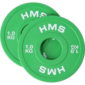HMS CBRS10 Olympische Bumper Plate - Grün 2x1kg HMS CBRS10 Olympische Bumper Plate - Grün 2x1kg
