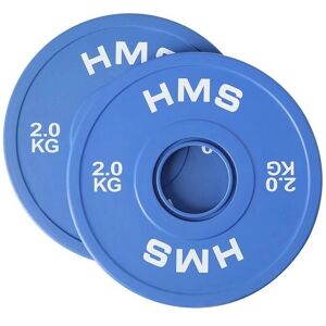 HMS CBRS20 Olympische Gewichtsscheiben - 2kg, Blau HMS CBRS20 Olympische Gewichtsscheiben - 2kg, Blau
