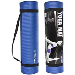 HMS YM03 Yoga Mat - Blauw - Anti-slip, Dik, Lichtgewicht HMS YM03 Yoga Mat - Blauw - Anti-slip, Dik, Lichtgewicht