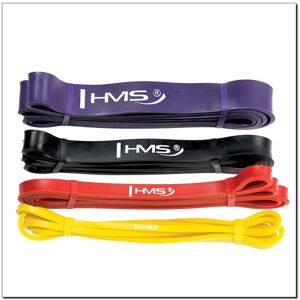 Sada odporových gum HMS Fitness GU05 - Barevné posilovací gumy Sada odporových gum HMS Fitness GU05 - Barevné posilovací gumy