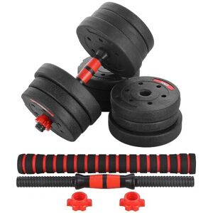 HMS SGP20 Juego de Pesas Ajustables 20kg - Equipo versátil para el hogar HMS SGP20 Juego de Pesas Ajustables 20kg - Equipo versátil para el hogar