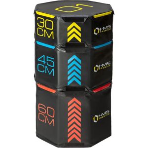 HMS Fitness PYOBS01 - Zacht Octagonaal Plyo Box Set HMS Fitness PYOBS01 - Zacht Octagonaal Plyo Box Set