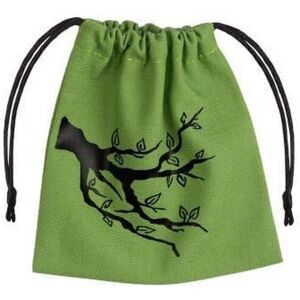Groene en zwarte dobbelbuidel - RPG accessoires Groene en zwarte dobbelbuidel - RPG accessoires