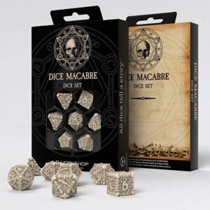 Set di dadi Macabre Potere dell'aldilà Gioco di ruolo Set di dadi Macabre Potere dell'aldilà Gioco di ruolo