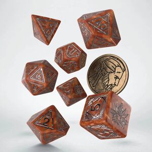 Set di Dadi Geralt Il Cacciatore di Mostri - Gioco di Ruolo Q Workshop Set di Dadi Geralt Il Cacciatore di Mostri - Gioco di Ruolo Q Workshop