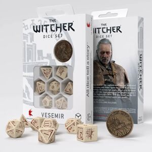 Conjunto de Dados Vesemir - The Witcher Juego de Rol Conjunto de Dados Vesemir - The Witcher Juego de Rol
