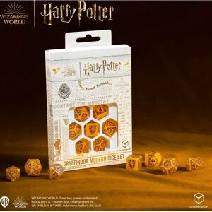 Q Workshop Harry Potter Gryffindor Modern Dobbelstenen Set - Goud Q Workshop Harry Potter Gryffindor Modern Dobbelstenen Set - Goud