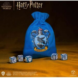Q Workshop Harry Potter Ravenclaw Dice & Pouch - Dice Set Q Workshop Harry Potter Ravenclaw Dice & Pouch - Dice Set