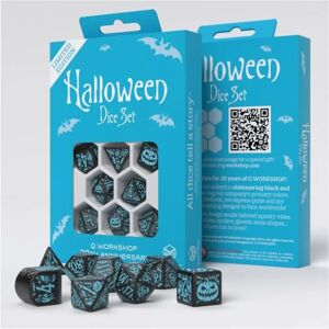 Q Workshop 20 anni: Pack di dadi Halloween - Dadi per giochi di ruolo Q Workshop 20 anni: Pack di dadi Halloween - Dadi per giochi di ruolo