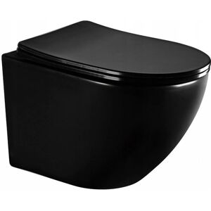 MEXEN - Lena - Cienki - Czarny matowy - Toilet Seat MEXEN - Lena - Cienki - Czarny matowy - Toilet Seat
