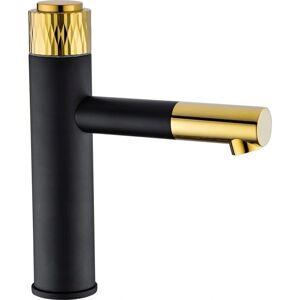 Mexen - Diamond - Negro/Oro - Latón - Grifo de lavabo Mexen - Diamond - Negro/Oro - Latón - Grifo de lavabo