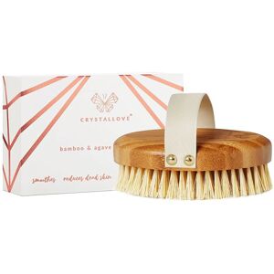 Crystallove Bamboe Agave Body Brush - Natuurlijke & Milieuvriendelijke Borstel Crystallove Bamboe Agave Body Brush - Natuurlijke & Milieuvriendelijke Borstel