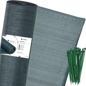 Síť na stínění zahrady Springos - Odolná vůči UV, 1,3x25m, 140g/m2 Síť na stínění zahrady Springos - Odolná vůči UV, 1,3x25m, 140g/m2