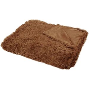 SPRINGOS HA7070 - hnědá - 220x240 cm - deka SPRINGOS HA7070 - hnědá - 220x240 cm - deka