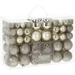 Palline di Natale dorate Springos - 100 pezzi, fino a 6cm Palline di Natale dorate Springos - 100 pezzi, fino a 6cm